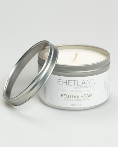 FESTIVE PEAR CANDLE