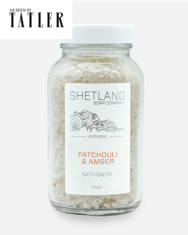 PATCHOULI & AMBER BATH SALTS
